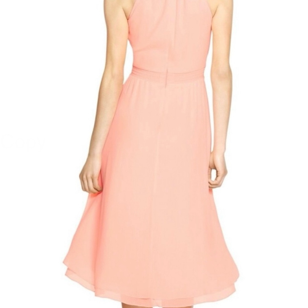 NWT White House Black Market Coral Dress - Picture 3 of 6